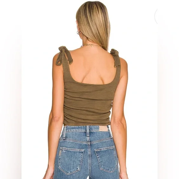 NEW FREE PEOPLE- Boulevard Tank in Oregano - Picture 4 of 9